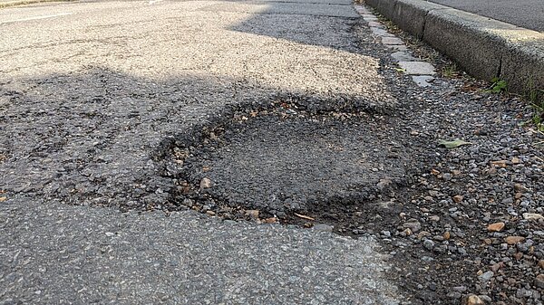 Croydon's pothole problem