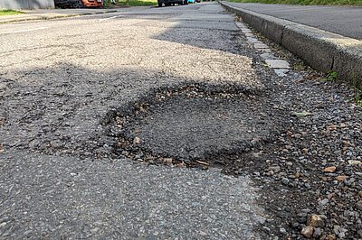 Croydon's pothole problem